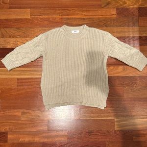 Knit sweater